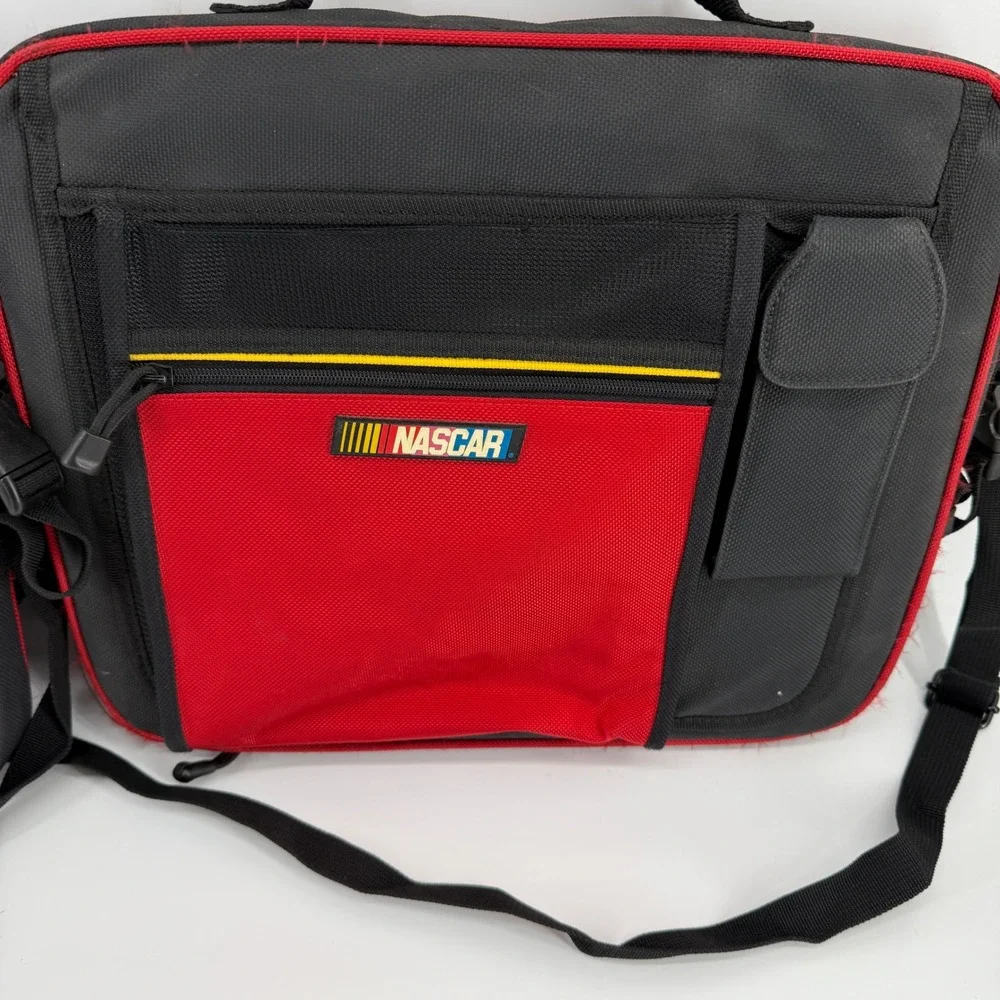Vintage NASCAR Racing Red Black Stadium seats set of‎ 2